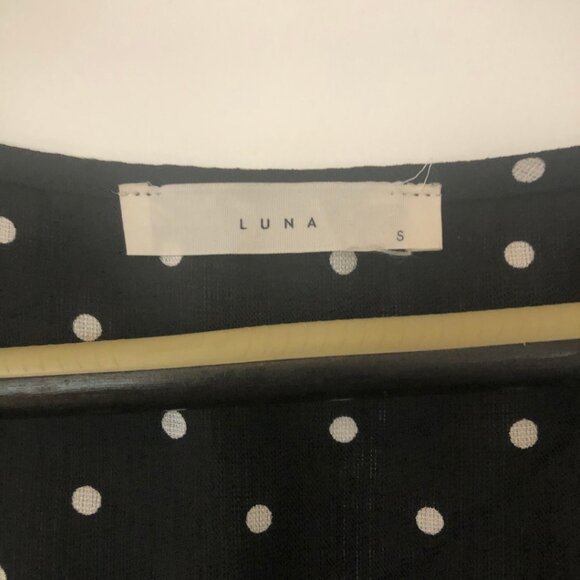 Luna Polka Dot Jumpsuit in Size Small - Picture 5 of 7